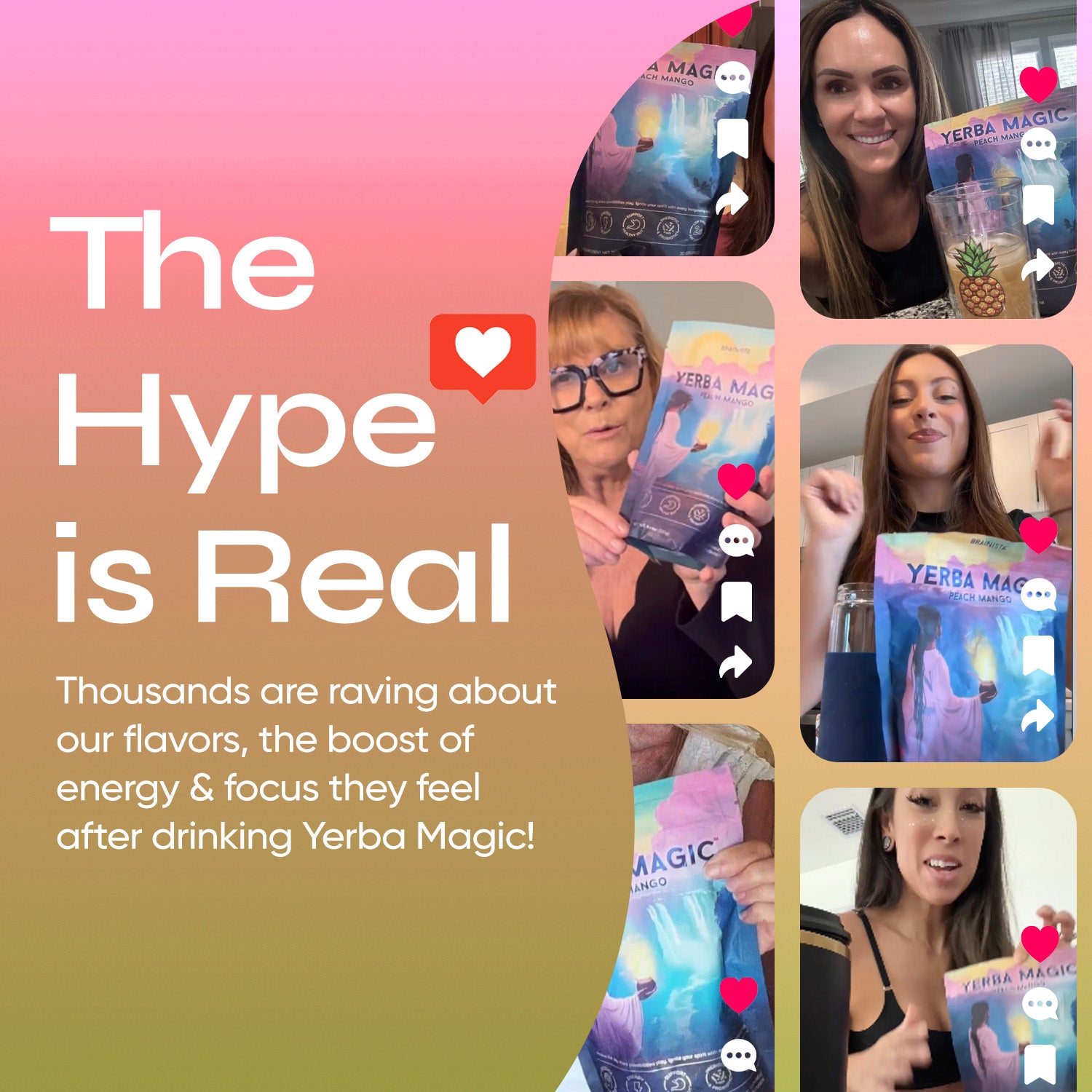 Yerba Magic® - Yerba Mate Instant Tea Powder | 20 Stick Packs