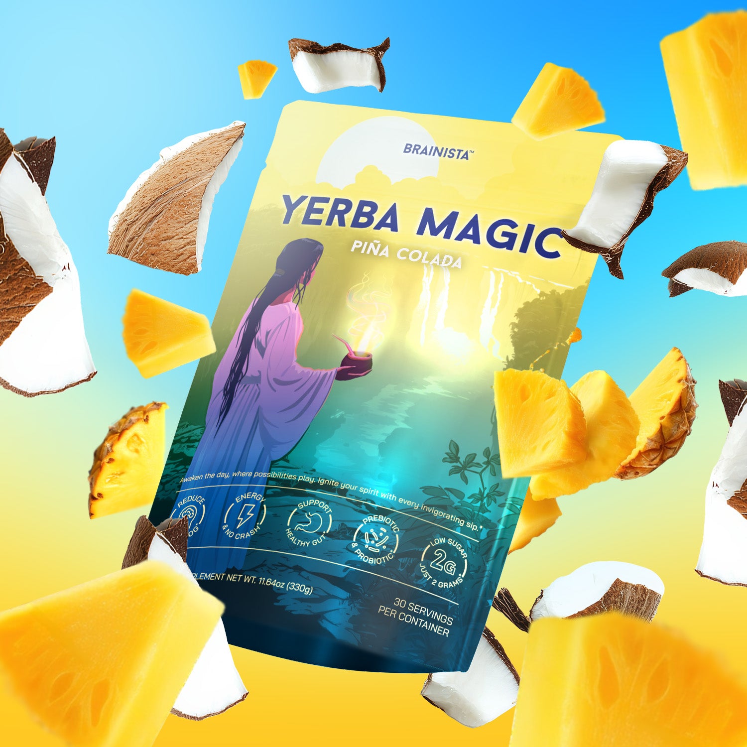 Yerba Magic® - Yerba Mate Instant Tea Powder | 30 Servings