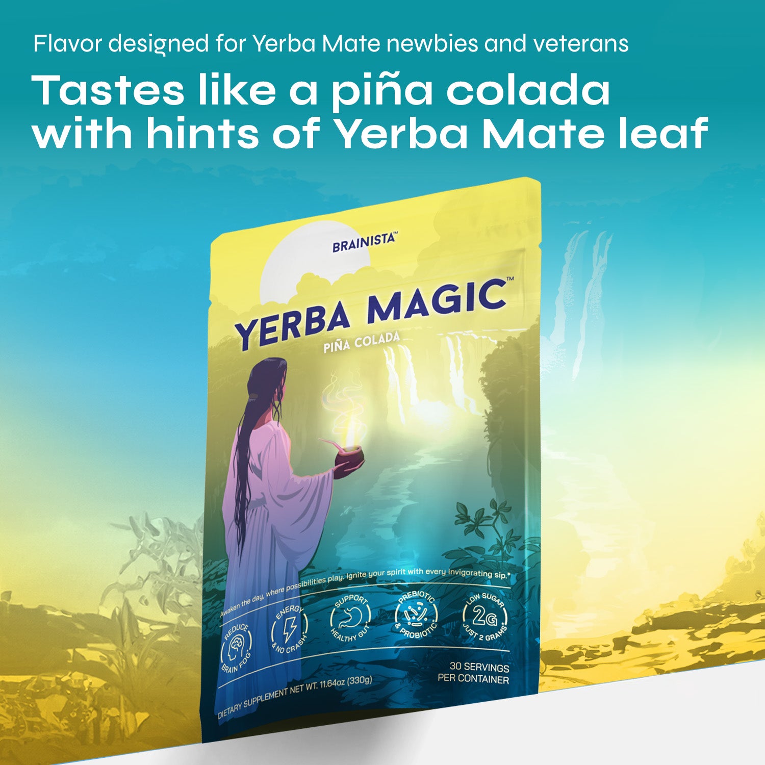 Yerba Magic® - Yerba Mate Instant Tea Powder | 30 Servings
