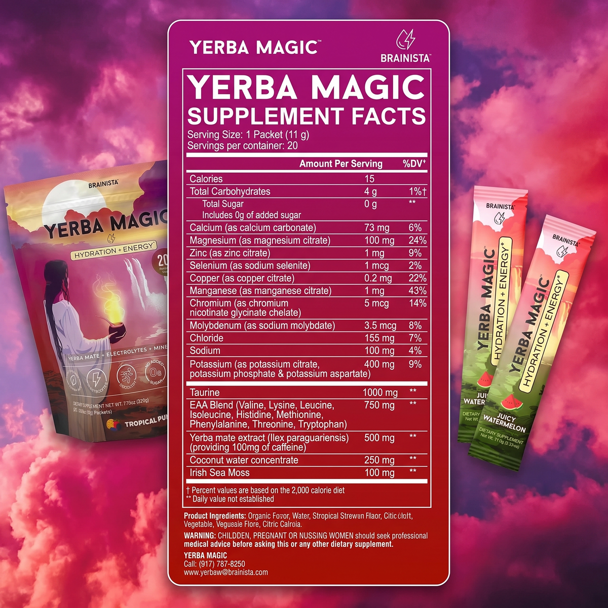 Benefits of Yerba Magic Hydration & Energy