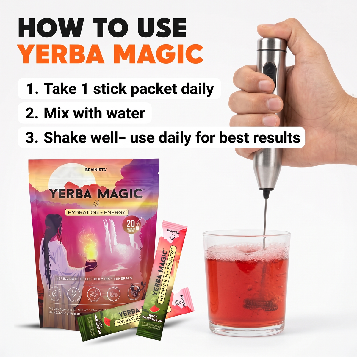 Benefits of Yerba Magic Hydration & Energy