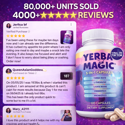 Yerba Magic 5-in-1 | Naturally Reduce Cravings & Lose Weight
