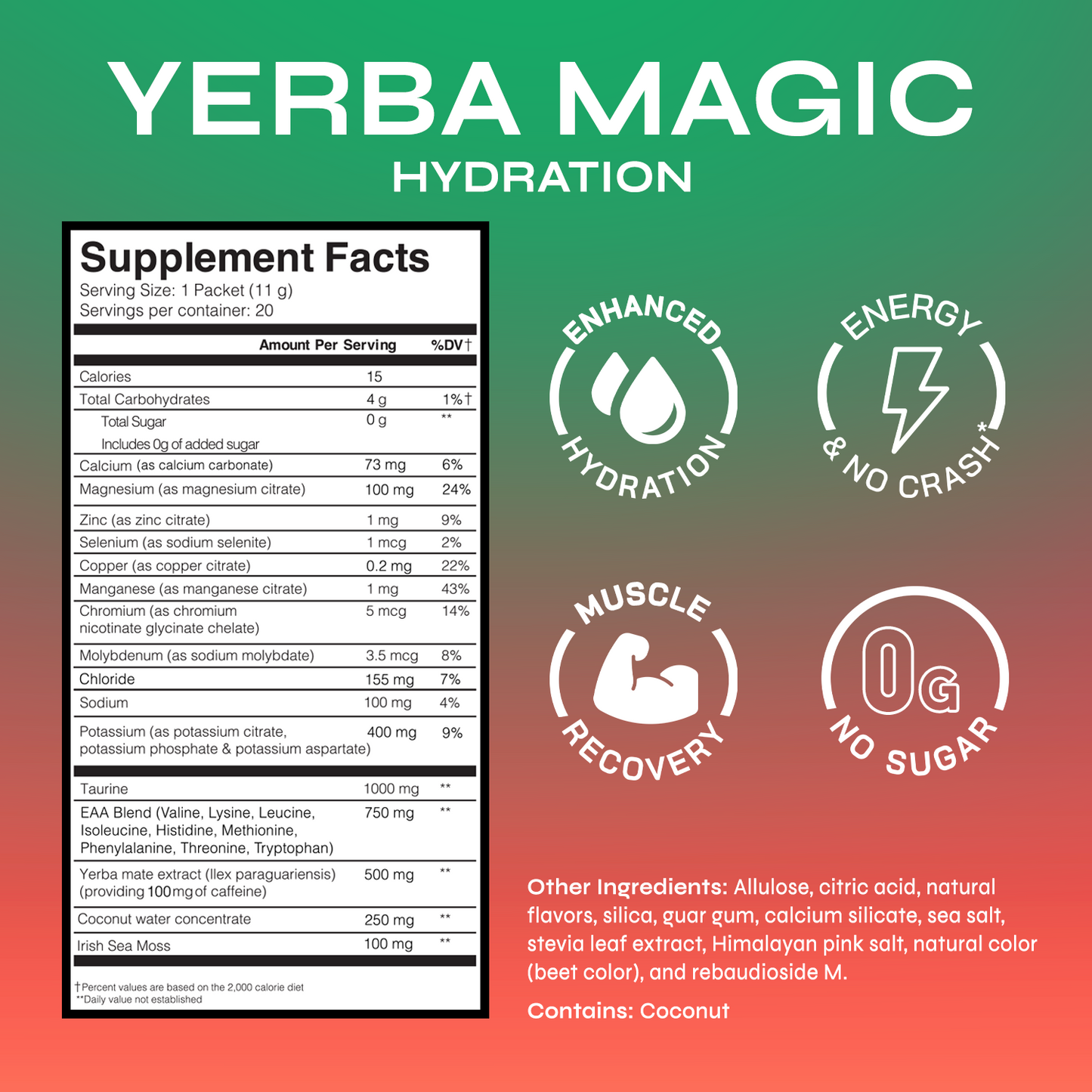 Yerba Magic® Hydration + Energy