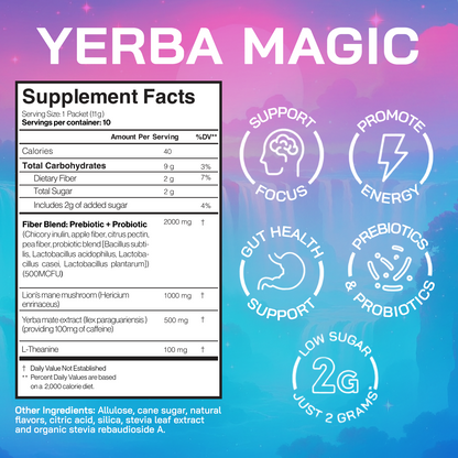 Yerba Magic Peach Mango - 10 Stick Pack