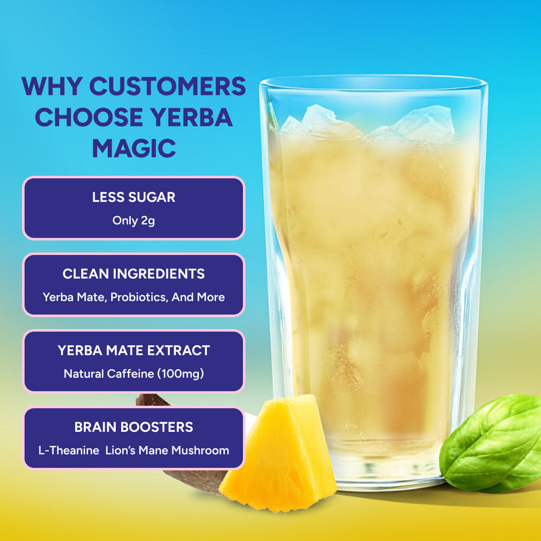 Yerba Magic® - Yerba Mate Instant Tea Powder