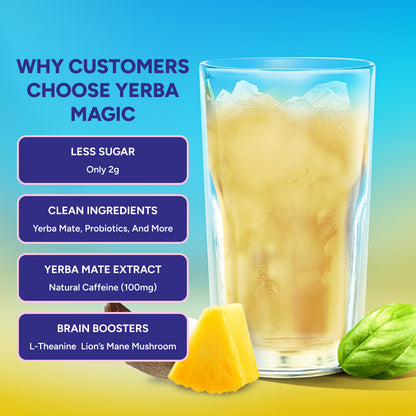 Yerba Magic® - Yerba Mate Instant Tea Powder