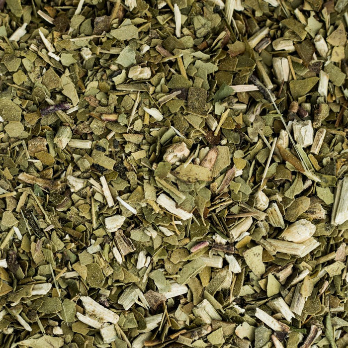 Organic yerba mate leaves