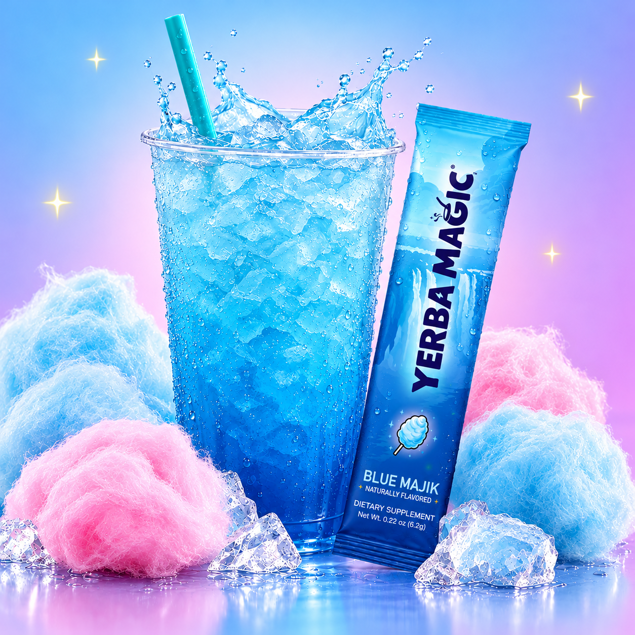 Blue Cotton Candy (Blue Majik) refresher